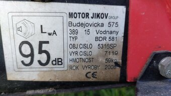 Bubnova sekačka JIKOV BDR 581 - 4
