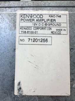 Autozesilovač Kenwood KAC-746 - 4