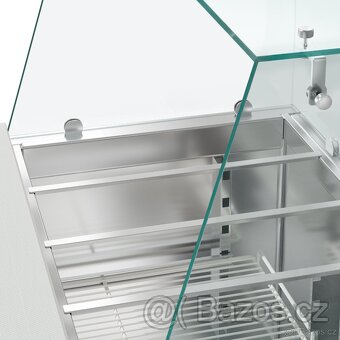 Chladící stůl - saladeta / přípravný stůl PREMIUM 137x70x89 - 4