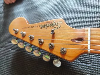 Elektrická kytara Squier Strat 40th Anniv W2CSB - 4