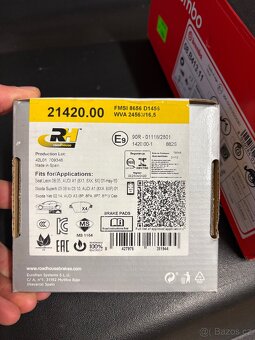 Zadní Brembo brzdy komplet - 4