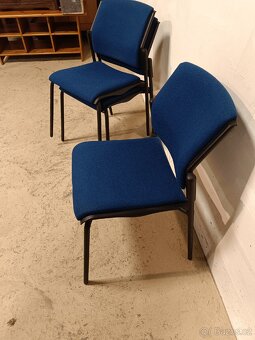 Židle do kanceláře,stohovatelné - 4