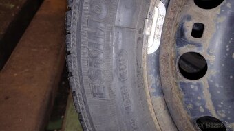 Zimní sada pneu Sava 185/60 r15 na diskách - 4