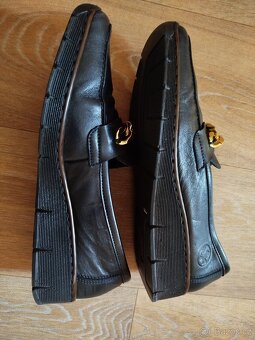 Kožené mokasíny Rieker, vel. 42 - 4