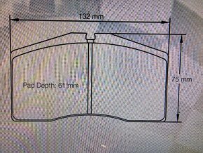 PAGID brzdové destičky Porsche 996 - přední - 4