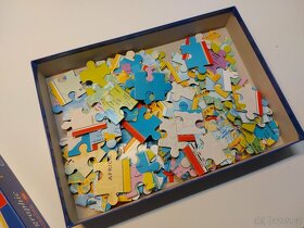 Zeměpisné puzzle Evropa 104 dílků (kompletní) - 4