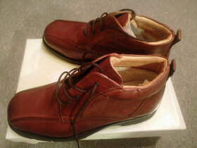 Nové kožené zimní boty Baťa 44 - 4