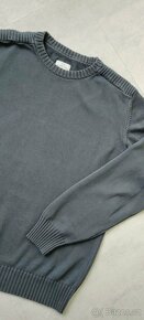 Tmavě šedý pánský svetr Tom Taylor - 4