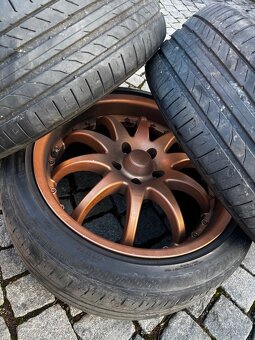 BMW kola 5x120 r19 dvourozměrné pneu - 4