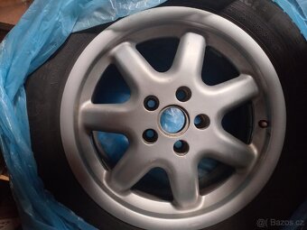 4x alu kola 5x112 r16 + letní pneu 225/55 R16 - 4