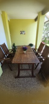 Zahradní stůl a židle - 4