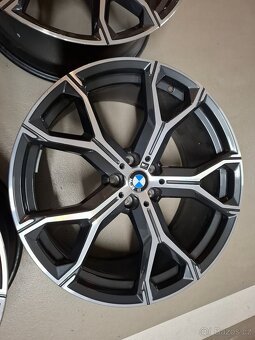 Originál sada 21" BMW G05, X5, X6 style 741M - TOP - 4