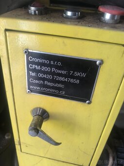 Peletovací lis CRONIMO MP-200+3 matrice - 4
