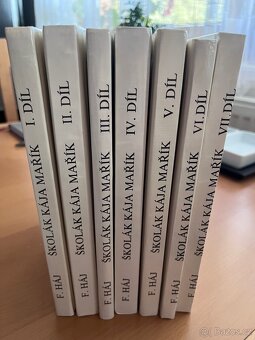 Kompletní sbírka 1.-7.díl Školák Kája Mařík - 4