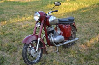 🏍️ JAWA 250 typ 353 "Kývačka" s TP otvorené sanie - 4