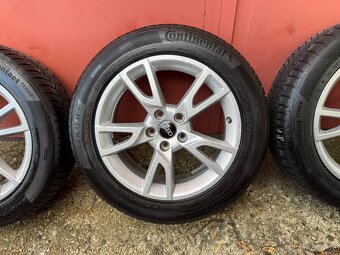 Alu kola AUDI Q3 , 5x112 r17 , zimní pneu 205/60 r17 - 4