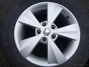 Sada Orig ALU kol Škoda 205/60R16 zimní - 4