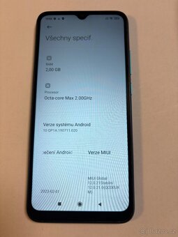 Xiaomi Redmi 9A 32gb Ram 2gb s kabelem Cena 999kč - 4