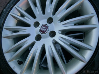 Celoroční alu sada disky kola originál Fiat 4x98 7Jx16 ET31 - 4