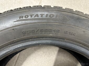 4 ks zimních pneu 205/55/16 Dunlop Winter Sport 5 - 4