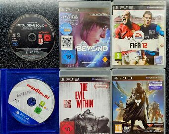 Hry na Playstation 1,2,3,4 + Euro demo PS1 disky - 4