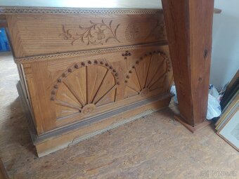 Starožitný psaci stůl - 4