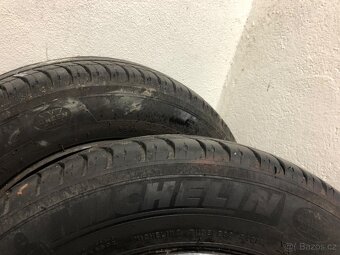 pneu michelin 165/70-r14+plechové disky - 4