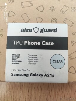 Průhledný kryt pro Samsung Galaxy A21s AlzaGuard - 4