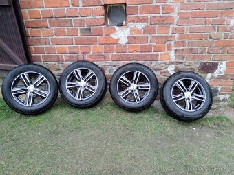 Sada alu kol 4x100 + pneumatiky - 4
