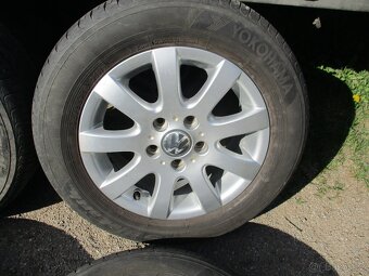 Alu kola 5x112 R15 ET 50 Pneu letní 195/65 R15 - 4