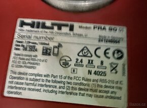Hilti SET PRA 90 + PRA 84 + PUA 81 - 4