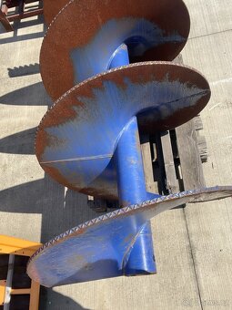 Prodám šnekový vrták – Ø 1000 mm, délka 2 m - 4