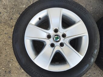 16"letní alu sada Crateris 5x112 origo Octavia 2 Golf 6 5 - 4