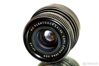 CZJ Flektogon RED MC 2,4/35 M42 TOP STAV - 4