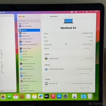 NOVÝ APPLE MACBOOK AIR 13” M1/8GB RAM/512GB,ZÁRUKA - 4