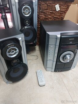 Hifi věž Sony HCD-RG100, 2 reproduktory, ovladač, 55 W - 4