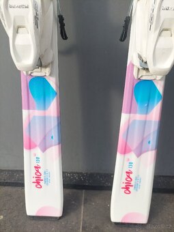 Lyže VÖLKL CHICA, 130 cm + lyžáky - 4
