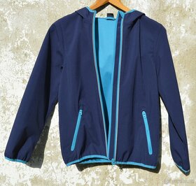 Chlapecká softshelllová bunda vel. 134/140 - 4