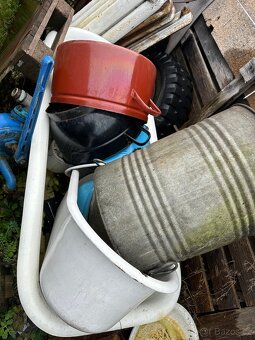 Pozinkované vaničky , konve, soudky - 4