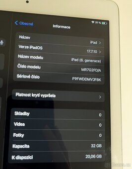 iPad 6. gen 32GB - 4