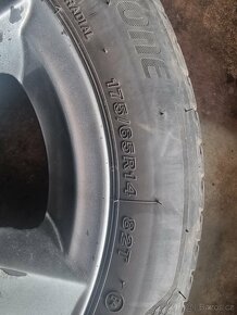 Alu disky + pneu 175/65 R14 4x108 - 4