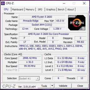 AMD Ryzen 5 2600 - 4