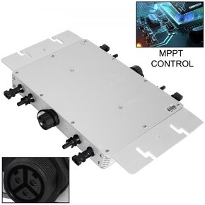solární střídač MPPT mikro invertor 1200 W - 4