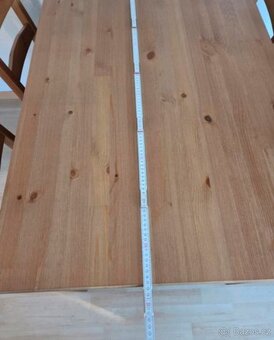HÄGERNÄS JÍDELNÍ STŮL + 6x ŽIDLE - 4
