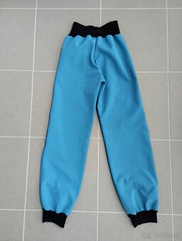 Softsheelové kalhoty 134 - 4