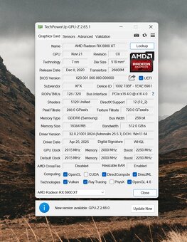 XFX Speedster SWFT 319 AMD Radeon RX 6900 XT 16GB GDDR6 - 4
