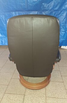 Relaxační křeslo Himolla - kůže - 4