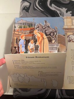 Řím – Prostorové leporelo dávné civilizace – jako nové - 4