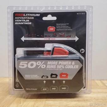 Nová AKU baterie Milwaukee M18 High Output 12.0 Ah
- 4