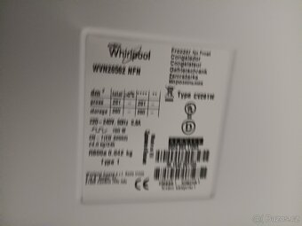 Šuplíkovy Mrazák whirpool A++ No Frost - 4